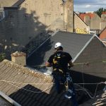 Trabajos verticales en tejados